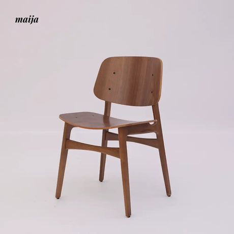 MIKA Solid Wood Leisure Back Dining Chair from MIKA