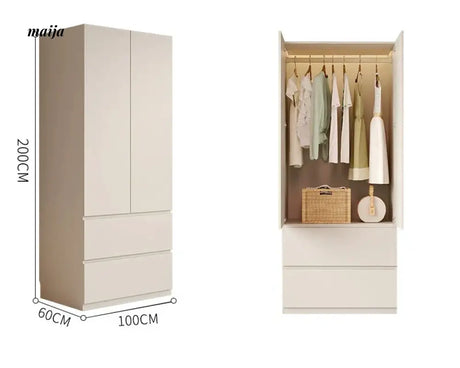 MEIHOUSE Light Luxury Bedroom Large Wardrobe Storage from MEIHOUSE