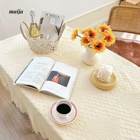 MAN YUE HOME Advanced French Dessert Tablecloth for Special Occasions from MAN YUE HOME