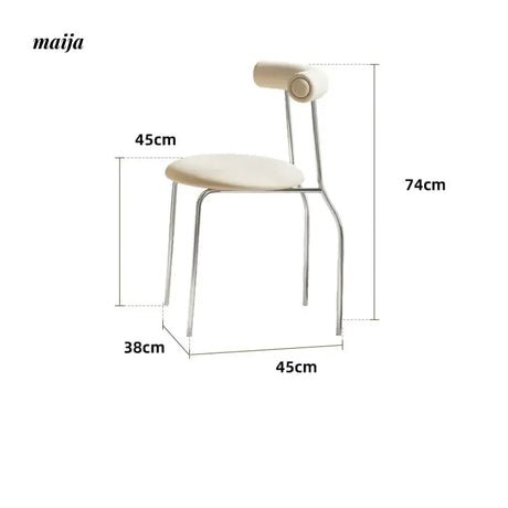DOSMARS Mia Stainless Steel Highchair from DOSMARS