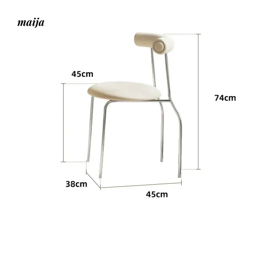 DOSMARS Mia Stainless Steel Highchair from DOSMARS