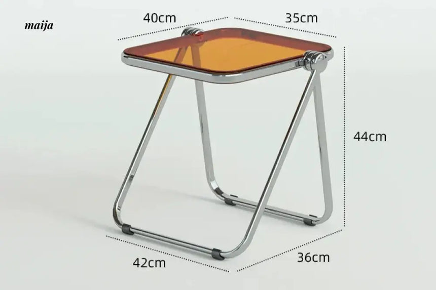 PUMPKIN BOX Foldable Acrylic Coffee Table from PUMPKIN BOX