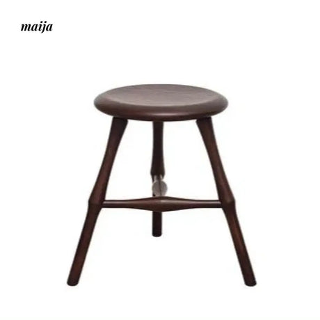 Aiza Solid Wood High Stool from maija