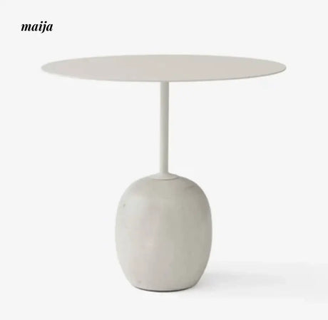 YAN JIAN Minimalist Marble Side Table from YAN JIAN