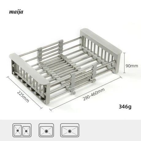 CAROTE Adjustable Kitchen Drying Rack and Storage System from CAROTE