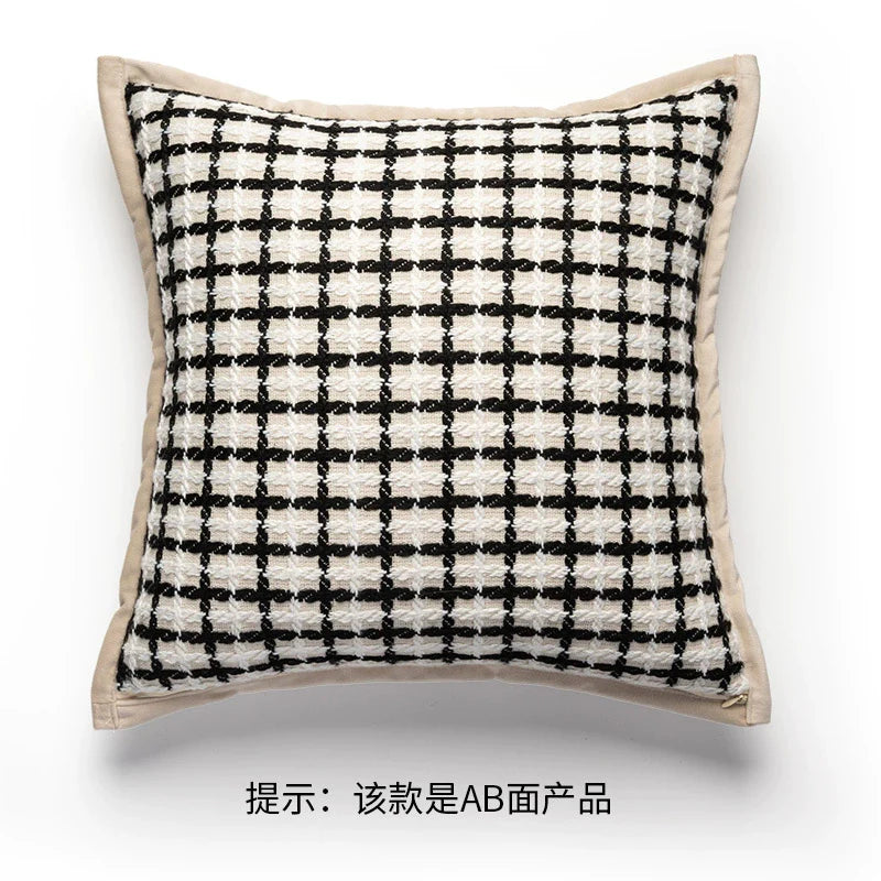 MISTYWOOD Leather Scandinavian Sofa Pillow from MISTYWOOD
