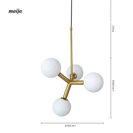 LYNN Moon Creative Ceiling Lamp from Lynn's Lamp