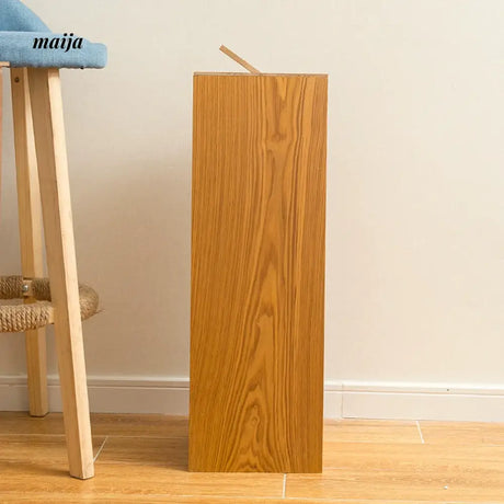 MUSN Oversized Wooden Flip Trash Bin from MUSN