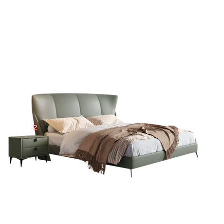 DIPU Brylee Cream Modern Scandinavian Bed from DIPU