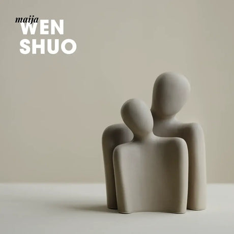 WENSHUO Abstract Character Art Ornament from WENSHUO