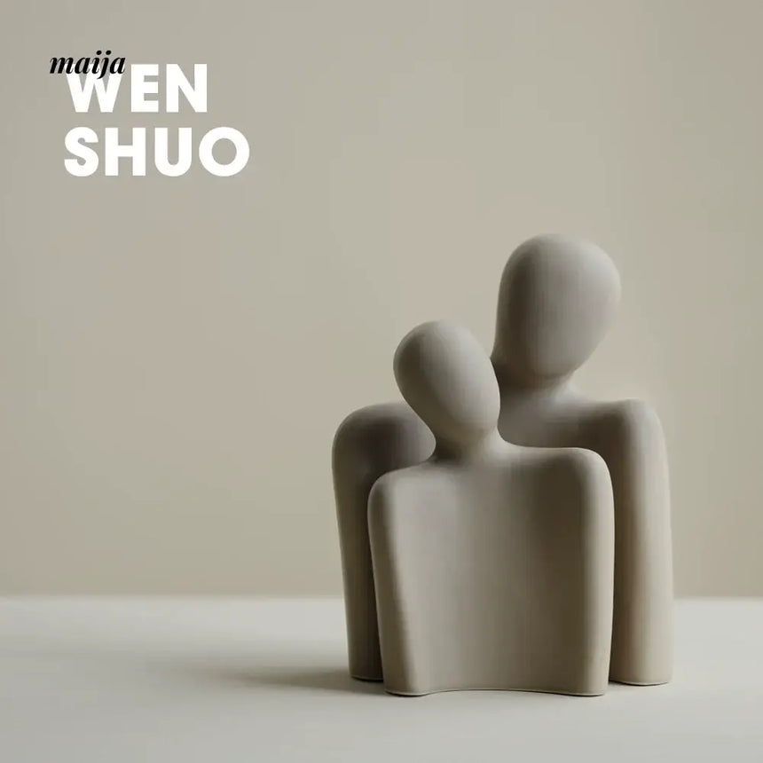 WENSHUO Abstract Character Art Ornament from WENSHUO