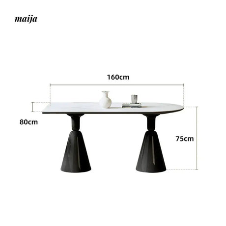 DOSMARS Lucas Small Rock Board Table from DOSMARS