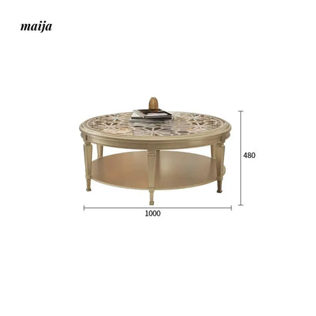 JANE FINA Glass Edge Side Table from JANE FINA