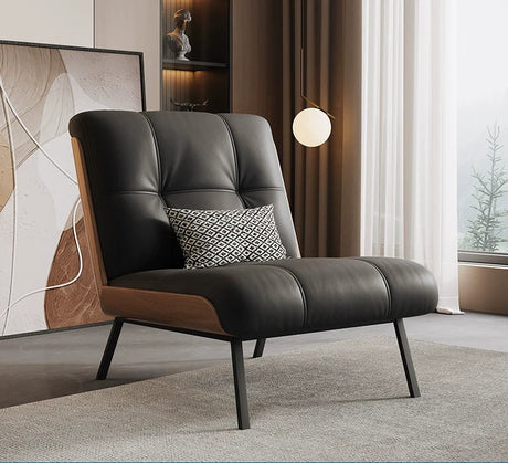 DIPU Orion Minimalist Leather Sofa Chair from DIPU