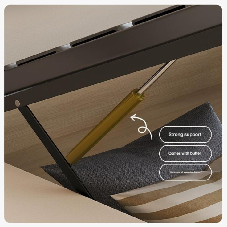 DIPU Brooke Luxury Italian Leather Bed from DIPU