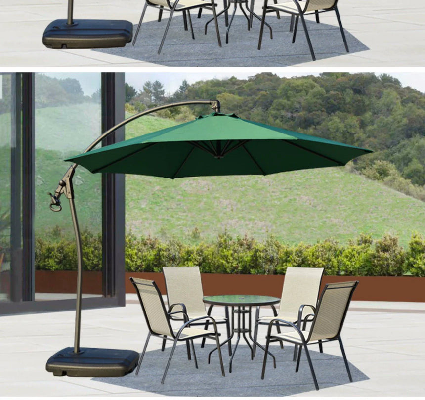 MOJIA Orion Large Banana Umbrella for Ultimate Sun & Rain Protection from MOJIA
