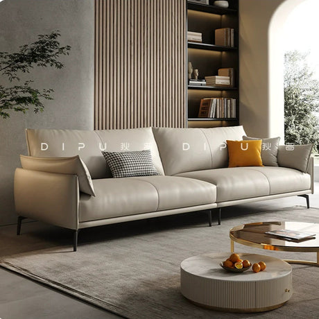 DIPU Forrest Minimalist Design Leather Sofa from DIPU