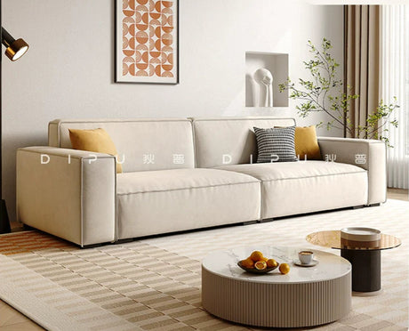 DIPU Aleah Cat-Safe Creamy Style Sofa from DIPU