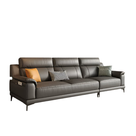 DIPU Emilia Retro Italian Leather Sofa from DIPU