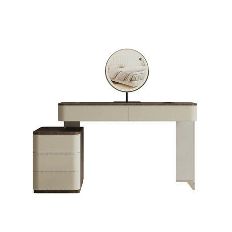 GEPH Stella Cream Acrylic Storage Dressing Table from GEPH