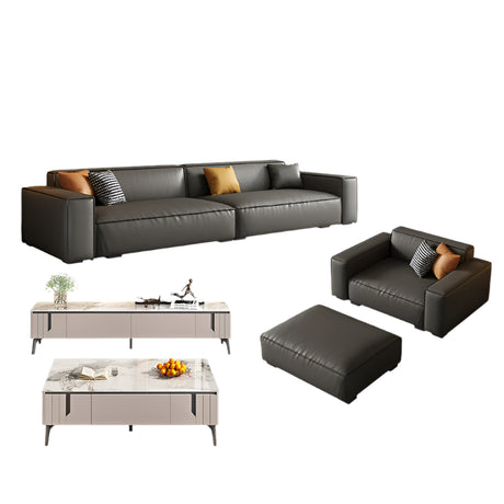 DIPU Keenan Cream Block Light Luxury Sofa from DIPU