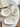 YASUKI Marcellus Elegant Floral Design Ceramic Milk Pot from YASUKI