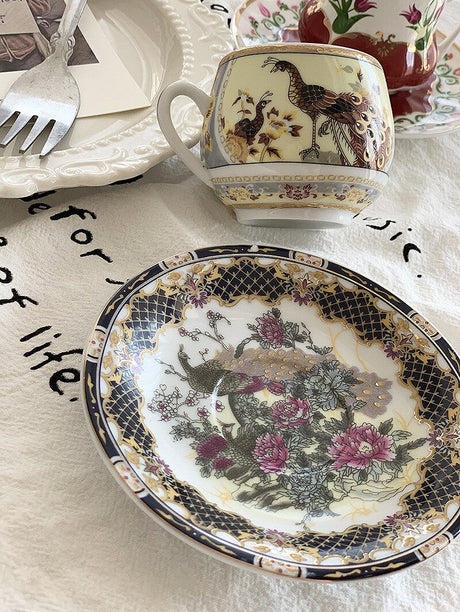 YASUKI Jonathan Vintage Chic Ceramic Tea Cup from YASUKI