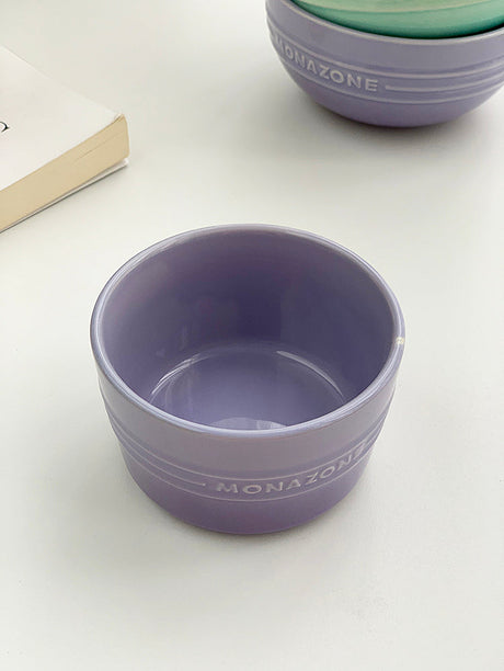 YASUKI Jasper Elegant Gradient Glaze Dessert Dish from YASUKI
