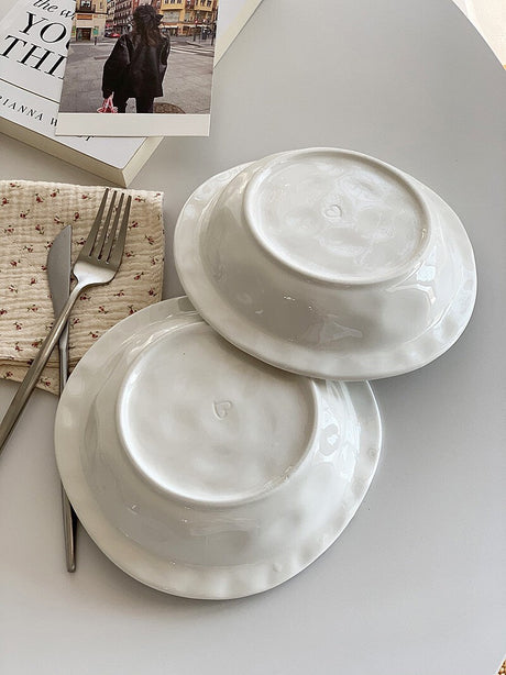 YASUKI Fiona Minimalist Ceramic Dish Bowl from YASUKI
