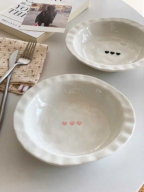 YASUKI Fiona Minimalist Ceramic Dish Bowl from YASUKI