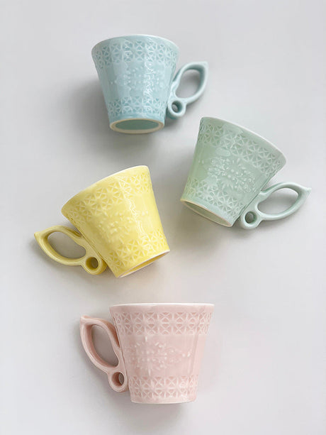 YASUKI Oliver Charming Ins Design Ceramic Coffee Cup from YASUKI