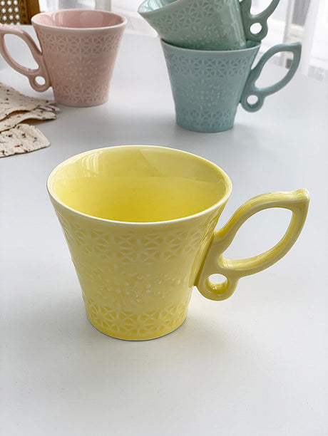 YASUKI Oliver Charming Ins Design Ceramic Coffee Cup from YASUKI