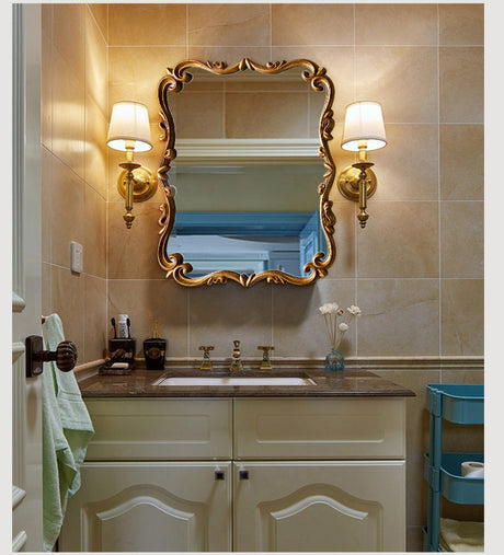 LANXESS Verity Elegant Vintage Wall-Mounted Dressing Mirror from LANXESS