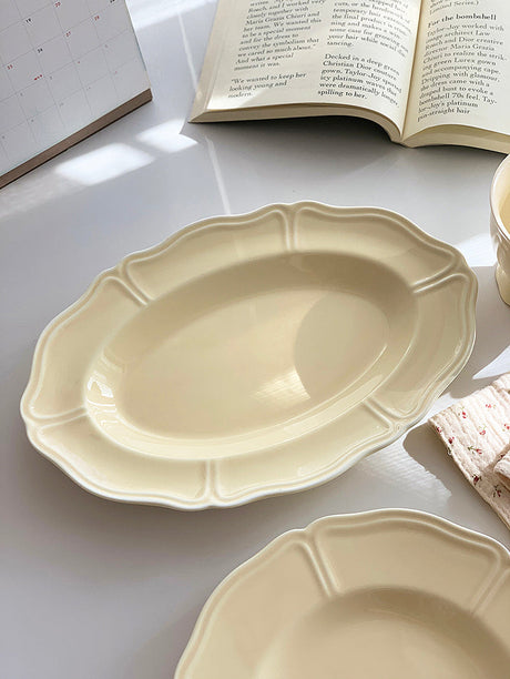 YASUKI Benjamin Elegant Ceramic Salad Plate from YASUKI