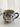 YASUKI Benjamin Elegant Blue-and-White Ceramic Coffee Cup from YASUKI