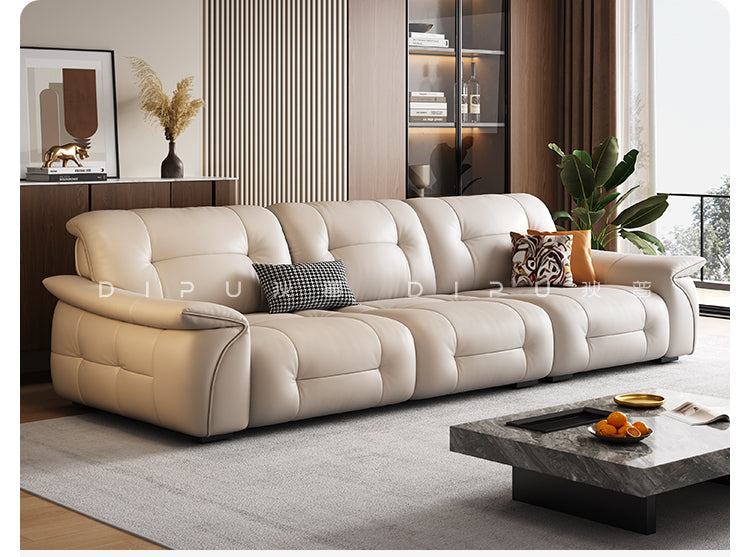 DIPU Nikolaj Cream Cowhide Sofa from DIPU