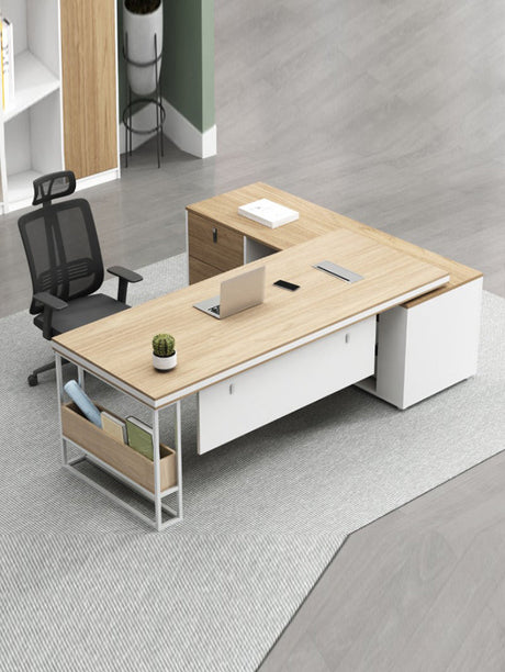 MUTINI Oliver Sleek Modern Desk & Chair Combo from MUTINI