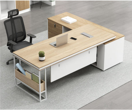 MUTINI Oliver Sleek Modern Desk & Chair Combo from MUTINI