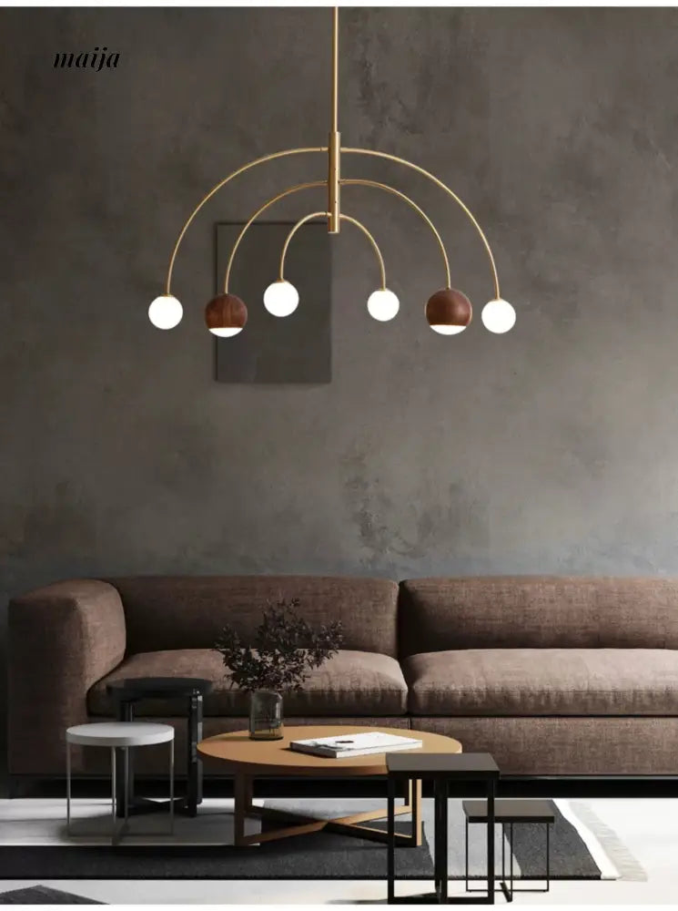 CH LIGHTING Scandinavian Copper Bar Ceiling Lamp from CH LIGHTING