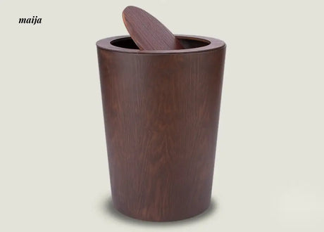 MUSN Desktop Wooden Trash Bin from MUSN