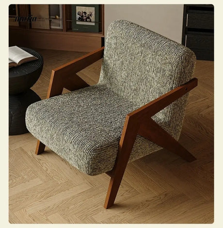 SMALL HIBISCUS Retro Wabi-Sabi Chair from SMALL HIBISCUS