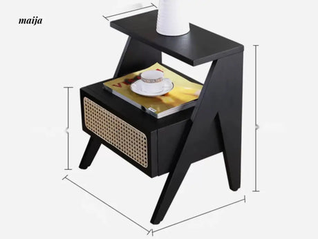 RATTAN CRAFTSMAN Bedside Storage System from RATTAN CRAFTSMAN