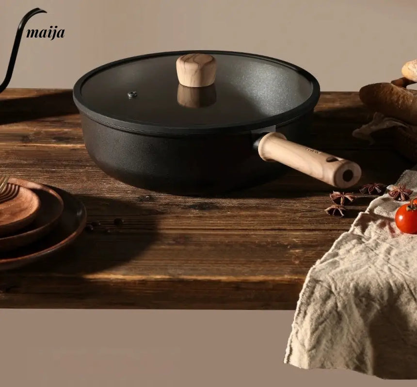 CAROTE Non-Stick Deep Frying Pan for Cooking from CAROTE