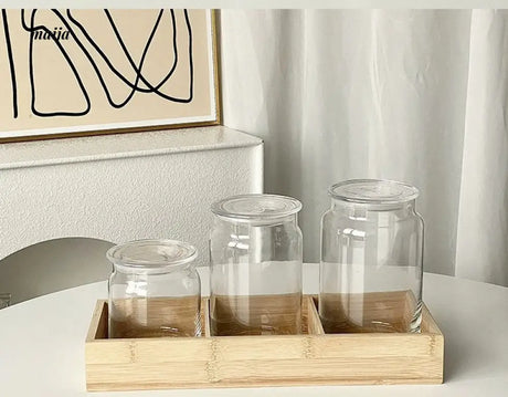 BANKE Transparent Glass Sealing Storage Tank from BANKE