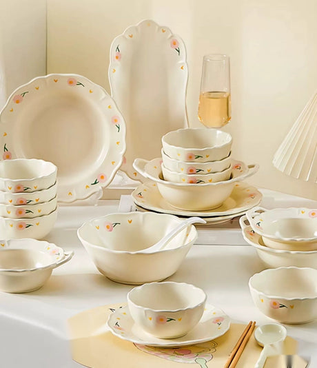 MOSE Creamy High-Quality Tableware Set from MOSE