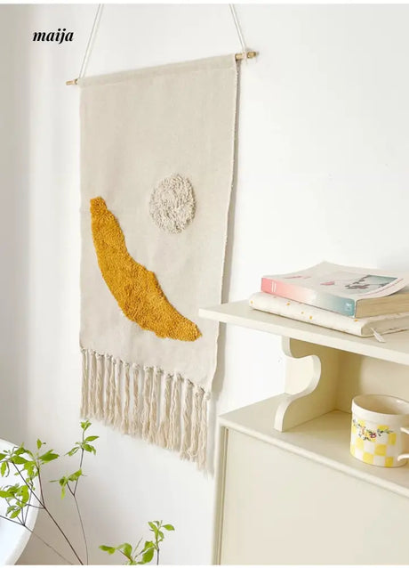 MAN YUE HOME Handmade Woven Tapestry for Bedroom or Living Room from JOINFIT