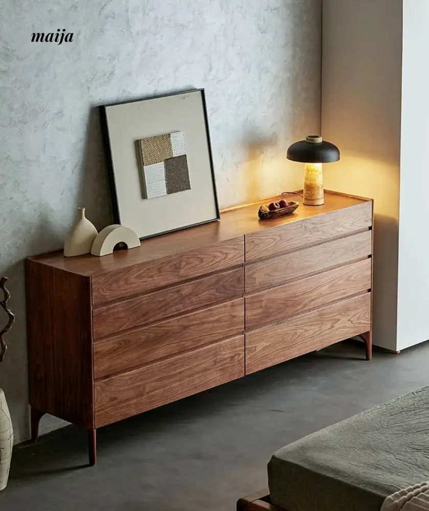 Keiko Solid Wood Wide Chest of Drawers from maija