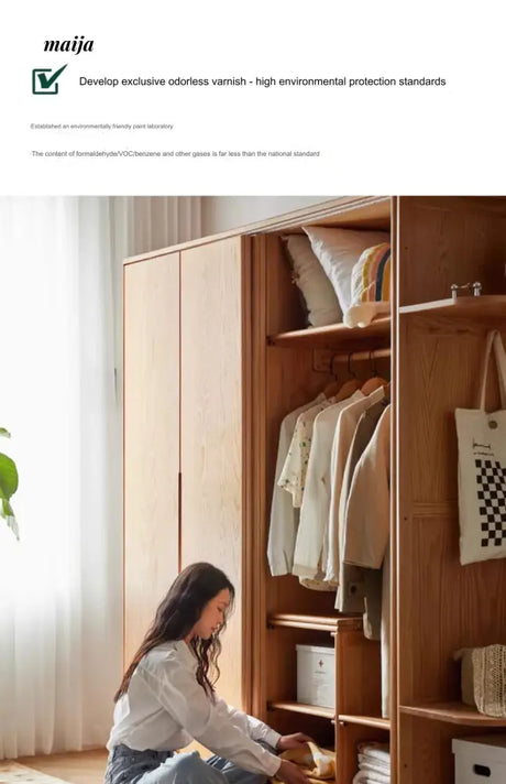 GENJI Fiona Solid Wood Wardrobe from GENJI