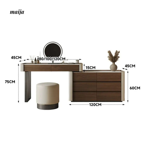 Nicola Floating Dressing Table from maija