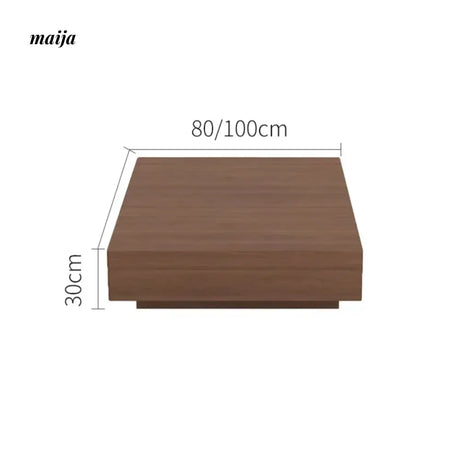 NAVI Walnut Coffee Table from NAVI